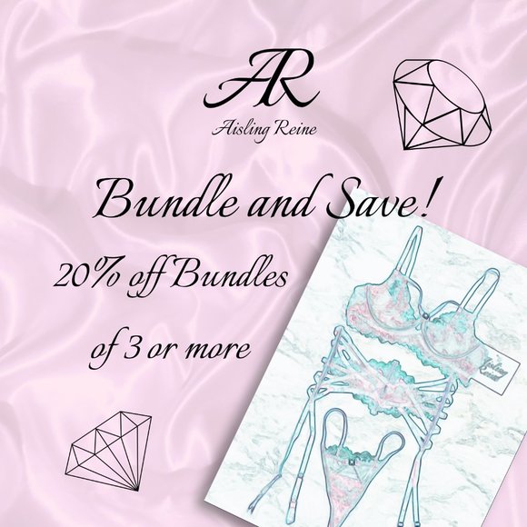 NWOT - Aisling Reine - Natasha in Sapphire - luxury lace waist cincher w/ garter - Picture 12 of 13